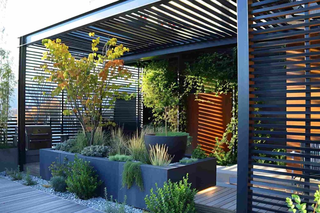 פרגולות עץ למרפסת