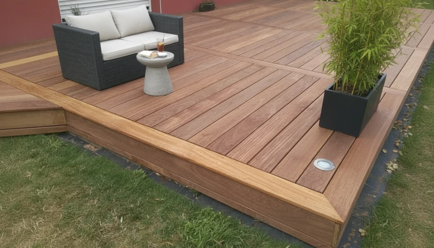 דק מעץ טבעי