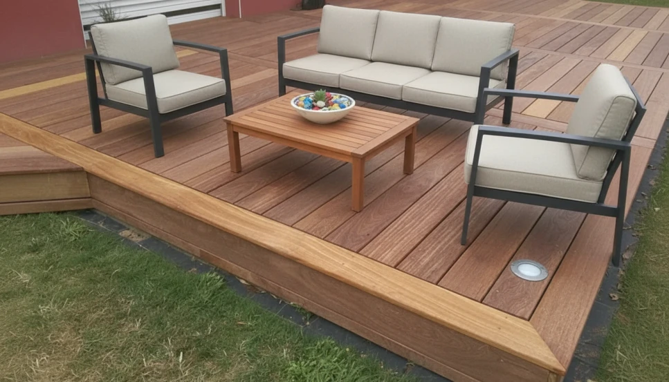 דק מעץ טבעי